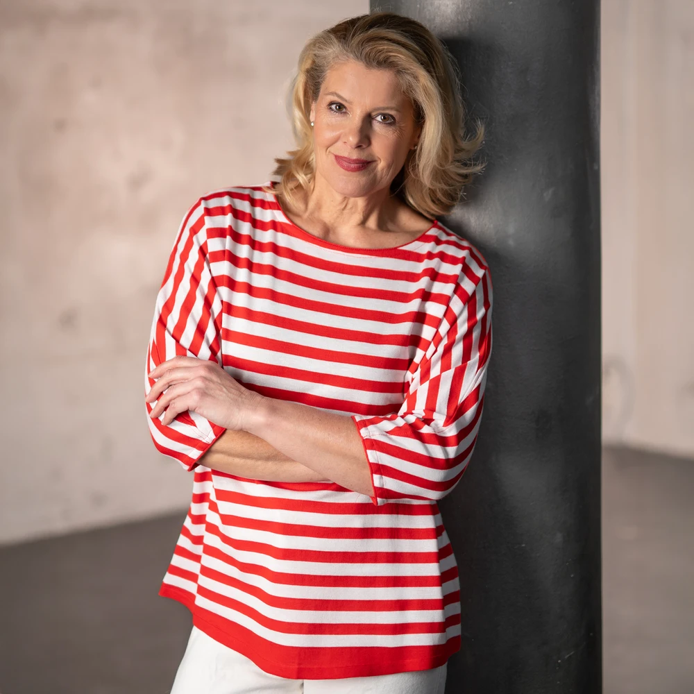 Ringel-Pullover Fledermaus